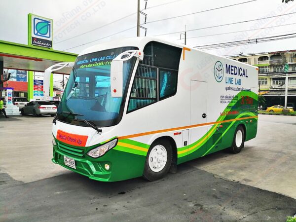 รถเอกซเรย์เคลื่อนที่ Medical Line Lab