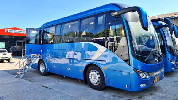 รถทันตกรรมเคลิ่อนที่แบบ 2 เตียง ทันตกรรม ขนาด 9 เมตร