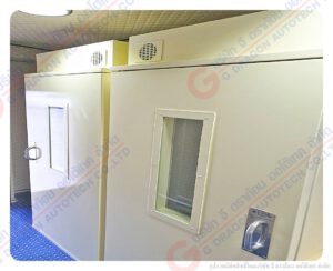 รถตรวจการได้ยินเคลื่อนที่แบบ 3 ตู้ตรวจ โรงพยาบาลเอเชีย