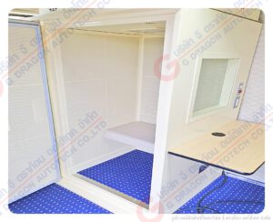 รถตรวจการได้ยินเคลื่อนที่แบบ 3 ตู้ตรวจ โรงพยาบาลเอเชีย