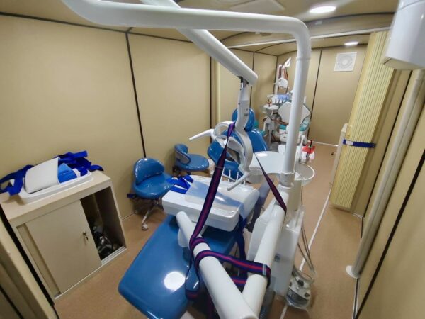 รถทันตกรรมเคลื่อนที่ แบบ 2 unit.+1ห้องเอกซเรย์ รพ.พี.เอ็ม.จี.(พระราม2)