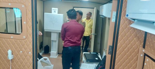 รถเอกซเรย์ เคลื่อนที่ อบจ.สิงห์บุรี