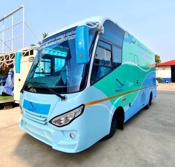 รถตรวจคัดกรองมะเร็งปากมดลูก ขนาด7.5เมตร บริษัท วินเนอร์ยี่